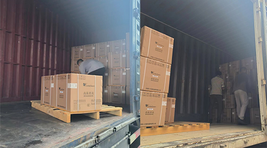 拼速度、高效率地完成國內某知名品牌迷你洗衣機發(fā)貨