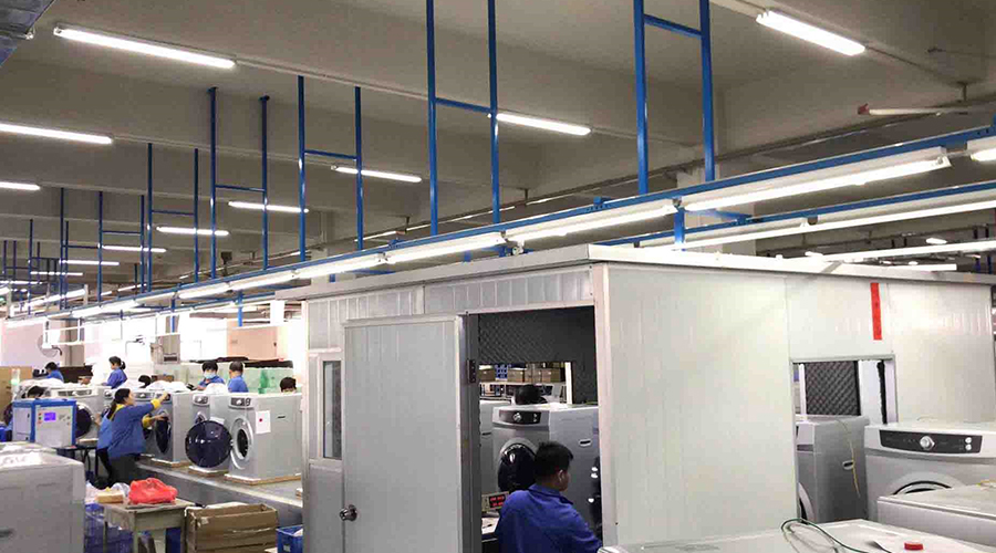 金環(huán)電器如何保證客戶(hù)收到的滾筒干衣機運行時(shí)無(wú)異響？