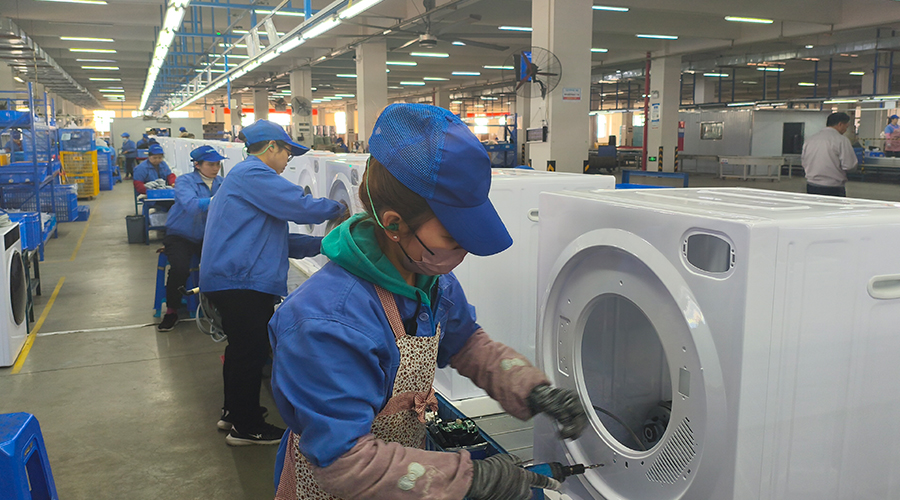 滾筒干衣機工廠(chǎng)