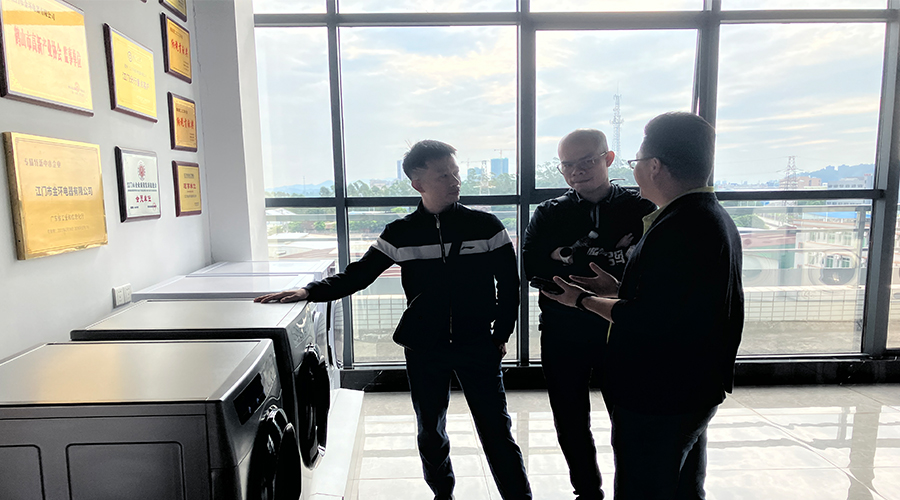 廣交會(huì )熱度延續，金環(huán)電器再迎考察團