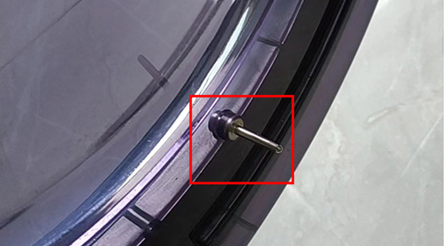 滾筒衣服烘干機零部件：門(mén)釘針的含義和作用